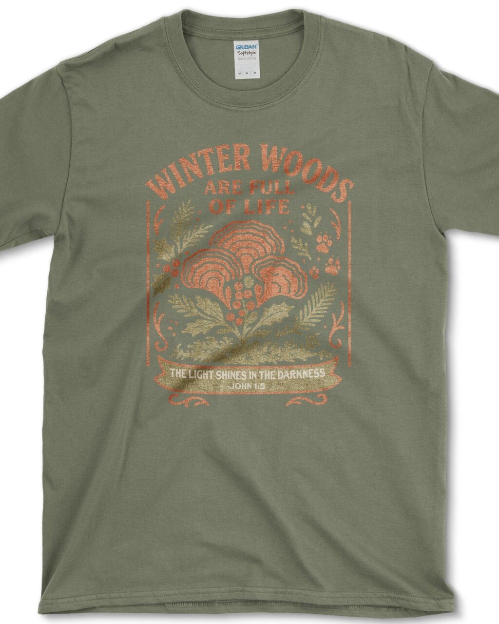 Alternative view of Winter Woods T-Shirt