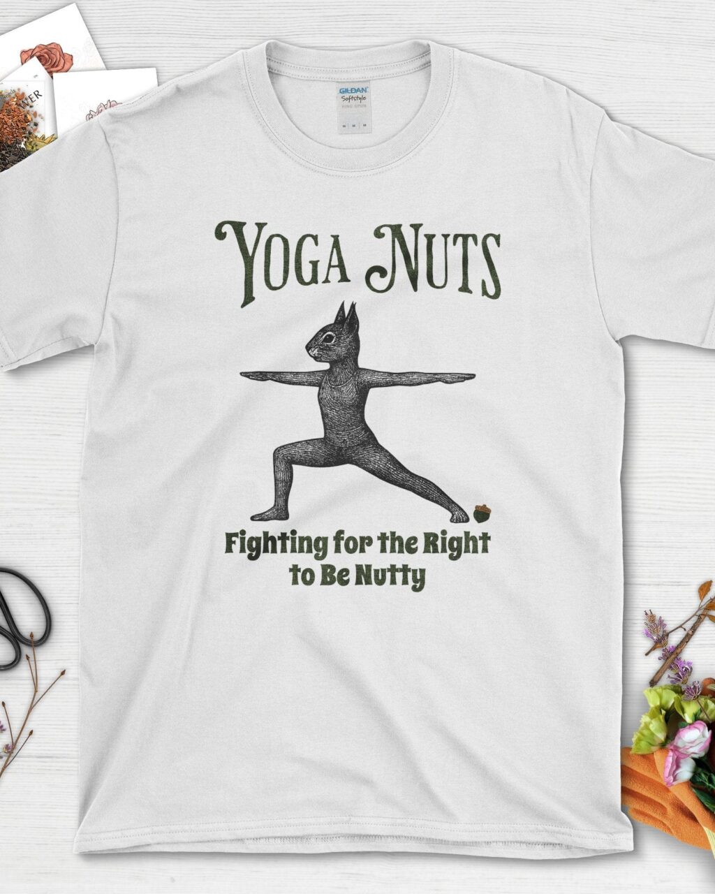 Alternative view of Yoga Nuts T-Shirt