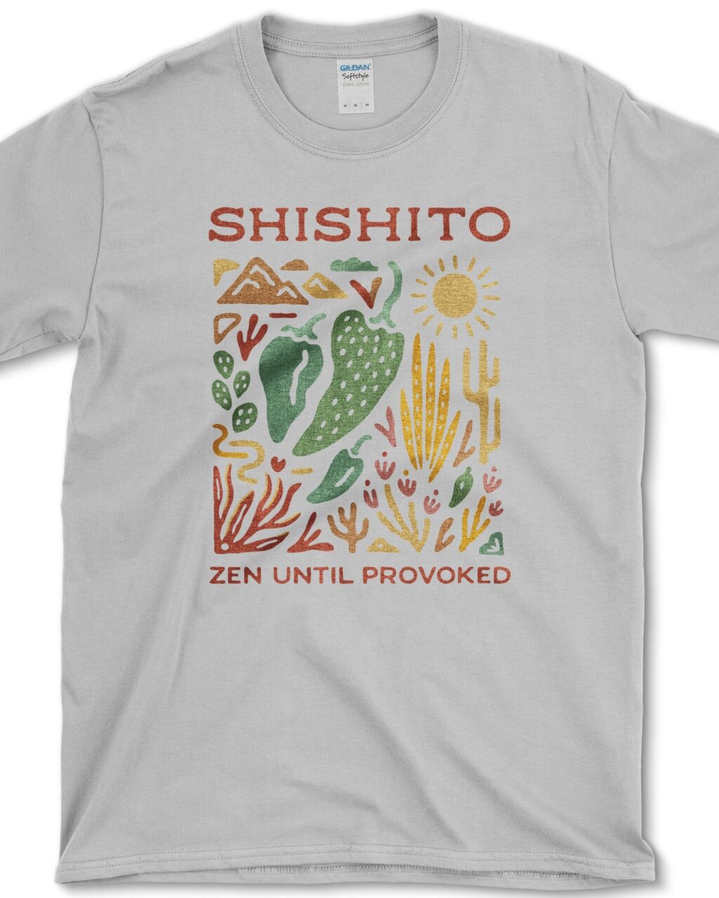 Alternative view of Zen Until Provoked T-Shirt